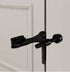 HOME MASTER HARDWARE 12 Pack Hinge Pin Door Stops Heavy Duty Adjustable Door Stopper Doorstop Matte Black