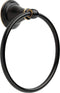 Delta Faucet Windemere Towel Ring, Oil Rubbed Bronze Hand Towel Holder, Bathroom Accessories, 79646-OB 6.37 x 2.84 x 7.25 Inches