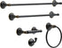 Delta Faucet Windemere Towel Ring, Oil Rubbed Bronze Hand Towel Holder, Bathroom Accessories, 79646-OB 6.37 x 2.84 x 7.25 Inches