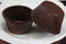 Decony Brown Jumbo 6" cupcake Muffin Baking Liner Large Cupcake Liners Paper Baking Cup Liners - appx. 2 1/4 " x 1 7/8 = 6 " - appx. 500 pc.
