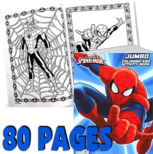 Spider-man Coloring & Activity Book Set 2 Books