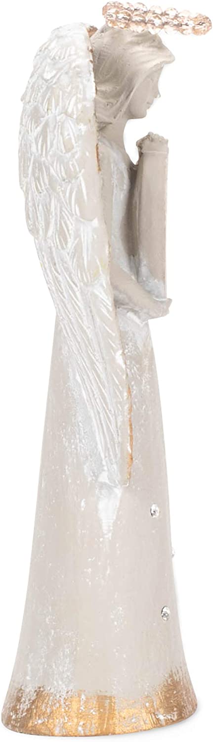 Grasslands Road Beloved Mother Angel Figurines - Memorial Angel Figurine - Memorial Figurines - Memory Figurines, Resin and Glass, 6 by 3 1/4 by 1 3/4 Inches