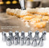 Bakes Flower Nozzles, 13pcs Icing Piping Tips Cupcake Decorating Kit Russian Icing Piping Nozzles Tips Pastry Cake Butter Cream DIY Decor Baking