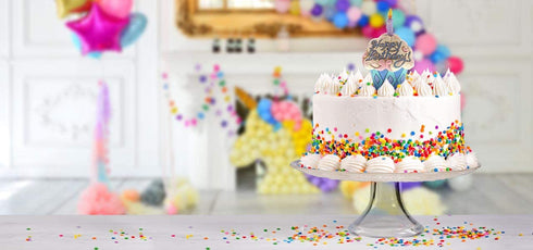 Enesco (4052066) Jim Shore Heartwood Creek Mini Birthday Cupcake Stone Resin Figurine, 3.75", Multicolor