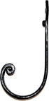 Hand Forged Curved Pointed Single Hook