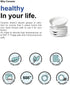 LE TAUCI Ceramic Spoon Rest for kitchen, 4.8 Inches Spoon Holder for Stove Top, Coffee Spoon Rest, Spoon Cradle, Kitchen Basics, Kitchen Accessories For Utensils, Set of 4, White