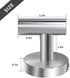 Bathroom Towel Hooks, Coat/Robe Clothes Hooks, Brushed Nickel SUS 304 Stainless Steel Wall Hook Heavy Duty for Bedroom,Kitchen,Restroom,Bathroom,Wall Mounted (Silver, 4 Pack)