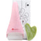 Ice Roller for Face and Gua Sha Facial Tools, BAIMEI Ice Face Roller Reduces Puffiness Migraine Pain Relief-Pink