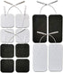 TENS Unit Replacement Pads - Compatible with AUVON and TENS 7000 Unit - Durable Self-Adhesive Electrodes Pads Combo 12 Pcs 2"X 2" and 2"X 4", Latex-Free for Lower Back and Multiple Pain Relief