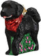 Old World Christmas Ornaments Black Doodle Dog Glass Blown Ornaments for Christmas Tree