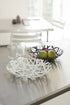 Yamazaki Home Bowl | Steel | Fruit Basket, One Size, White