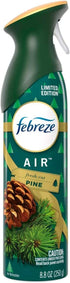 Febreze Air - Air Freshener Spray - Fresh-Cut Pine - Limited Edition Holiday Collection 2020 - Net Wt. 8.8 OZ (250 g) Per Bottle - Pack of 2 Bottles