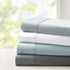 Comfort Spaces 100% Rayon (from Bamboo) Bed Sheets, Breathable, Cooling Sheet with 15" Deep Pocket, All Season, Cozy Bedding, Fitted Sheet ONLY, Cal King, Grey (CS20-1207)