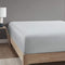 Comfort Spaces 100% Rayon (from Bamboo) Bed Sheets, Breathable, Cooling Sheet with 15" Deep Pocket, All Season, Cozy Bedding, Fitted Sheet ONLY, Cal King, Grey (CS20-1207)
