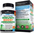 Immune Support Supplement with Vitamin C 1000mg Zinc Elderberry Ginger Beta Carotenes, Immunity Boost for Adults, Natural Immune Defense Antioxidant Vitamins by BioSchwartz, 90 Capsules