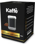 Kaffe Glass Storage Container. Coffee Canister - BPA Free Stainless Steel with Airtight Lid (8oz)