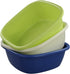 Doryh Square Small Wash Basins, 8-Quart, Set of 3