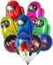 9pcs Aluminum film balloon for Among u, video game birthday party decoration, children's birthday party supplies decoration