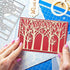 OOTSR Tree Metal Cutting Die Cuts, Cutting Dies for Card Making, Paper Cut Dies for DIY Scrapbooking Paper Stencil Embossing Card Template
