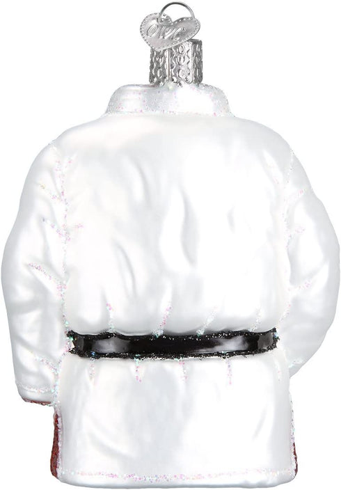 Old World Christmas Sports Collection Glass Blown Ornaments for Christmas Tree Martial Arts Robe