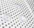 Deluxe Bathtub Mat Non Slip, Soft Foam Bath Mats for Bathroom Tub , Bathtub Mat with Drain Holes, Suction Cups- 36? X 17? - Lavender