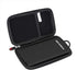 Hermitshell Hard Travel Case fits EnergyCell/POWERADD Pilot 4GS 12000mAh 8-Pin Input Portable Charger (Black)