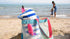O2COOL Sport Misting Fan - Portable Pocket Size Battery Powered Cooling Fan With Carabiner Clip (Teal)