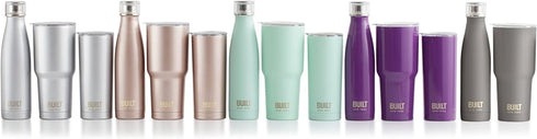 BUILT 30 Ounce Double Walled Stainless Steel Tumbler Mint 5193240