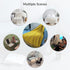 JibHome Knitted Throw Blankets for Couch and Bed, Soft Cozy Knit Blanket with Tassel, Yellow Lightweight Decorative Blankets and Throws, Farmhouse Warm Woven Blanket for Men and Women(Yellow)