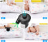 Electric Air Pump, AGPtEK Portable Quick-Fill Air Pump with 3 Nozzles, 110V AC/12V DC, Perfect Inflator/Deflator Pumps for Outdoor Camping, Inflatable Cushions, Air Mattress Beds, Boats, Swimming Ring