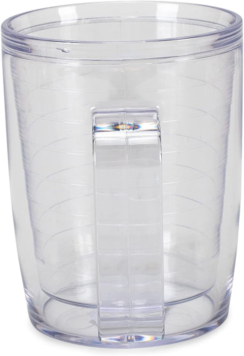 FREEHEART Plastic Glass Unbreakable Double-wall Insulated Coffee Mugs 18 Oz - BPA Free Vacuum Insulated Tumbler Set (1)