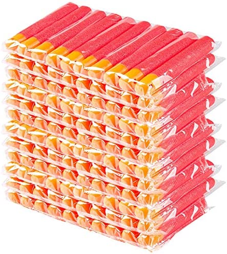 Mega Dart Refill Pack 120 Pcs 9.5cm Red Premium Refill Bullets for N-Strike Mega Series Blasters