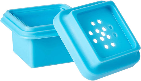 Tovolo King Cube Ice Mold System, Crystal Clear Seamless 2 Inch Cubes for Whiskey Cocktails & More - Set of 4 Molds