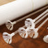 VIDELLY 100 Pieces Balloon Sticks 16inch Bobo Balloons Sticks Clear Plastic Balloon Sticks Holders With Balloon Cups for Party Wedding Birthday Anniversaries Valentines Day Decor Party Supplies