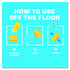 Mr. Clean Multipurpose Cleaning Solution with Febreze, 128 oz. Capacity Bottle, Meadows and Rain Scent
