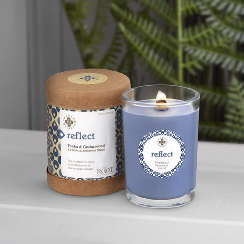 Root Candles, Tonka Cedarwood Reflect Candle