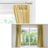 Fivebop 40 Pack Rings Curtain Clips Rustproof Metal Window Drapery Clip Vintage Heavy Duty Eyelet Curtain Rods Hangers Rings with Hooks, 1.25In Inner Diameter(Golden)