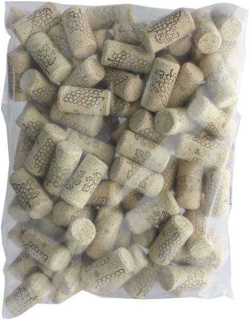 #8 x 1-3/4 First Quality Straight Wine Corks 100/Bag