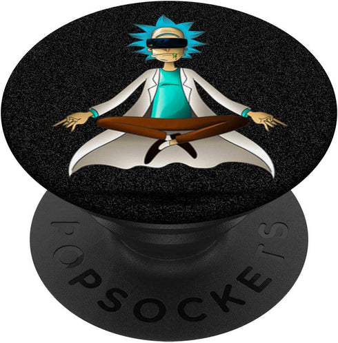 Rick and Morty Pop Socket Virtual Meditation PopSockets PopGrip: Swappable Grip for Phones & Tablets