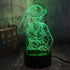Japan Anime Monkey D. Luffy 3D LED Illusion Night Light 7 Colors Desk Lamp Home Bedroom Decor Child Birthday Christmas Kids Toys(Monkey D. Luffy)