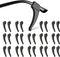 SMARTTOP Anti-Slip Eyeglass Ear Grips Hook Comfortable Silicone Elastic Eyeglasses Temple Tips Sleeve Retainer-For Eyewear Sunglasses Spectacles Glasses,Sports Eyeglasses 14 Pairs (Black)