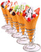 Stainless steel Pizza Cone Holder Stand Ice Cream Cone Holder (5 pcs)