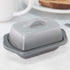 Chantal Covered Butter Dish, Mini, Fade Grey