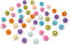 Glaciart One Felt Ball Garland - Fun Party Decorations for Easter, Spring & Birthdays - Home Decor for Living Room, Bedroom, Baby Room - 100% Natural Wool Pom Poms with Cotton String - 9 Ft.