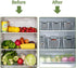 Fresh Produce Saver Container Mesh Sieve Storage Organizer Filter Basket Fresh Vegetable Fruit Draining Crisp Keep Vegetables Fresh Easy to Clean (Grey-1.7 L)