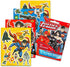 DC Studios Justice League Batman Coloring Book Bundle with Batman Stickers & Specialty Separately Licensed GWW Reward Sticker