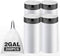 2 Gallon Drawstring Trash Bags,Small Kitchen Garbage Bags Strong Small Trash Bag for Kitchen Bathroom Bedroom Office,,200 Counts White