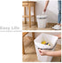 2 Gallon Drawstring Trash Bags,Small Kitchen Garbage Bags Strong Small Trash Bag for Kitchen Bathroom Bedroom Office,,200 Counts White