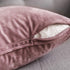 MIULEE Pack of 2 Decorative Velvet Throw Pillow Cover Soft Pillowcase Solid Square Cushion Case for Sofa Bedroom Car 20x20 Inch 50x50 cm Jam