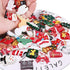Slime Charms Christmas Resin Flatbacks for Scrapbook Ornaments DIY Xmas Crafts Resin Decorations - Snowman Tree Bell Deer - (30 Piece Random)